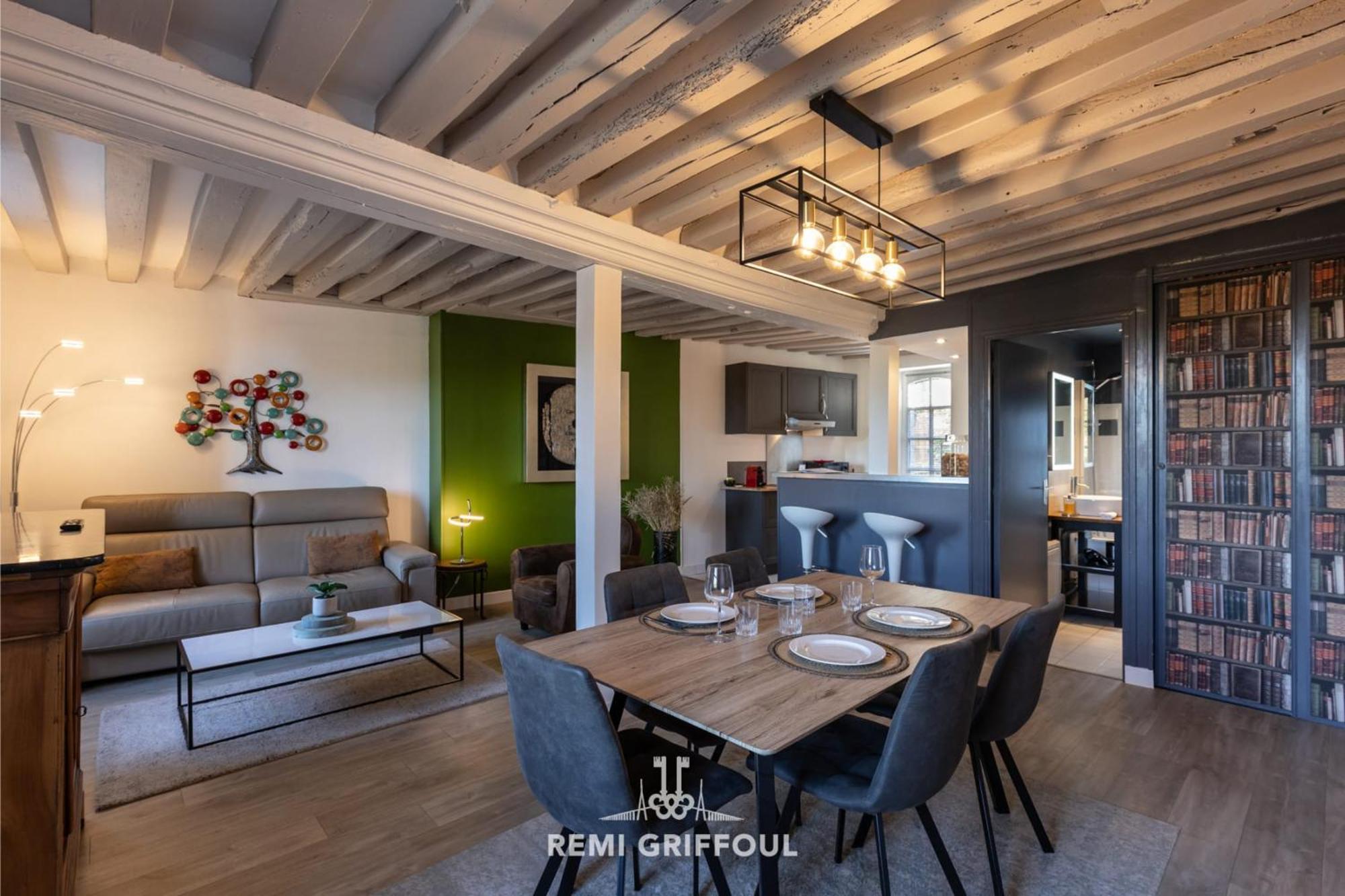 The Lighthouse Charming Apartment Beach & City Center 2-4 Pers Honfleur Eksteriør bilde